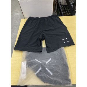 Ten Thousand Mens Training The Interval Shorts 9” Shorts M Black New Lined